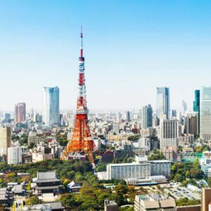 Panorama of Tokyo, Japan