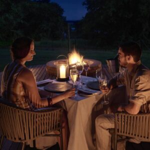 Instyle Touristik – Botswana – copyright GoVacBlack Chobe Chilwero Lodge Bush Dinner